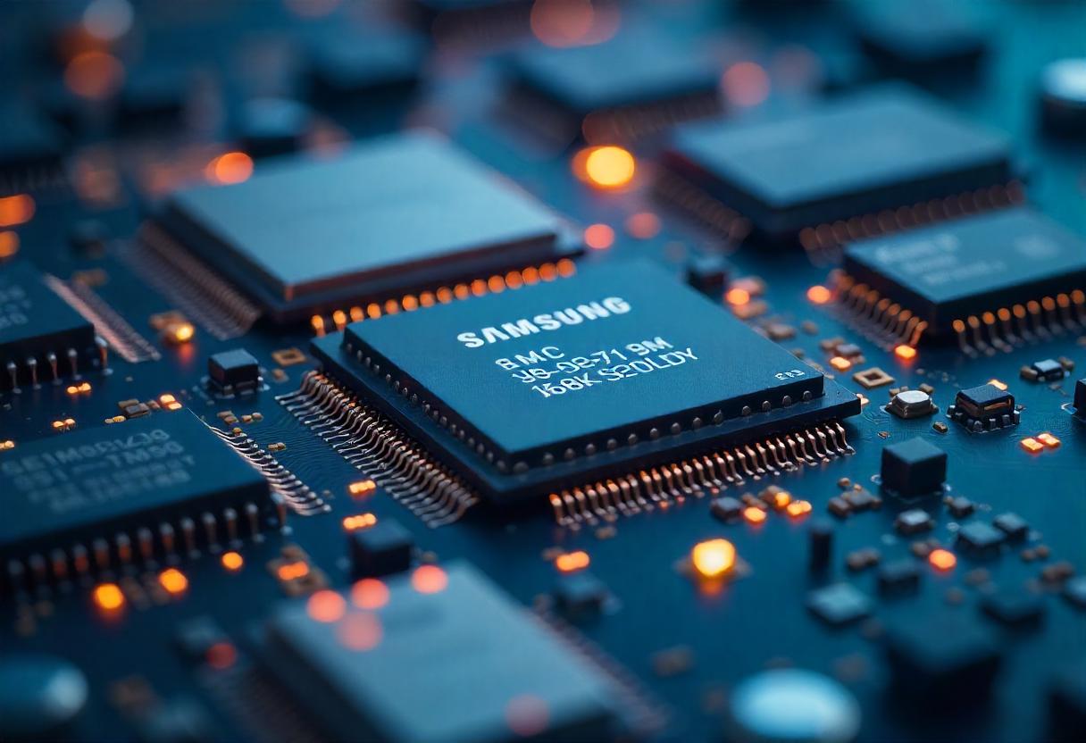 Samsung Shares Plummet Amid Fears of Slowing Memory Chip Demand