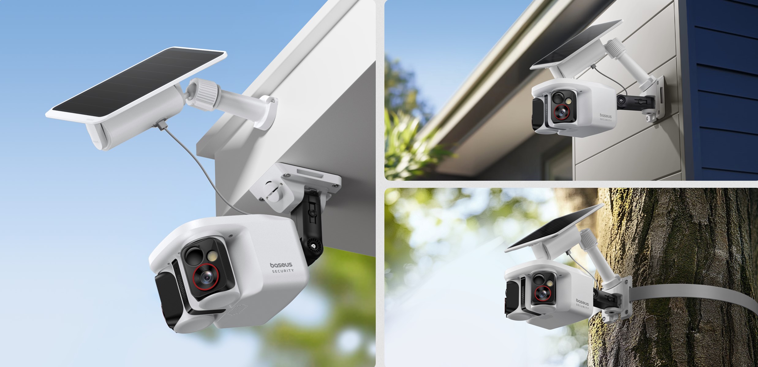 Baseus X1 Pro Dual-Tracking Solar Security Camera